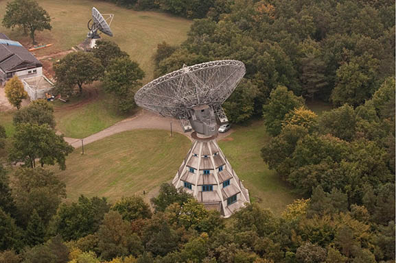 A recent aerial photograph of the Stockert site. 