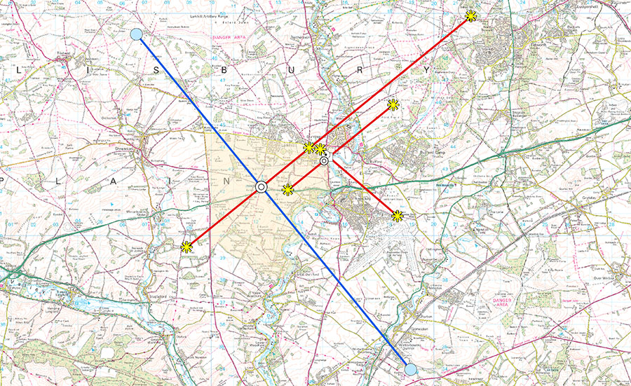 <strong>Fig. 6.</strong> Astronomical sightlines a