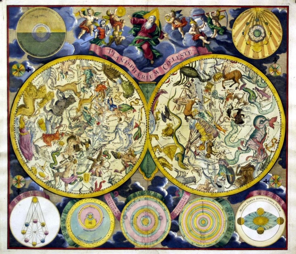 Eimmart Planisphaerium Coeleste (1705), around 173