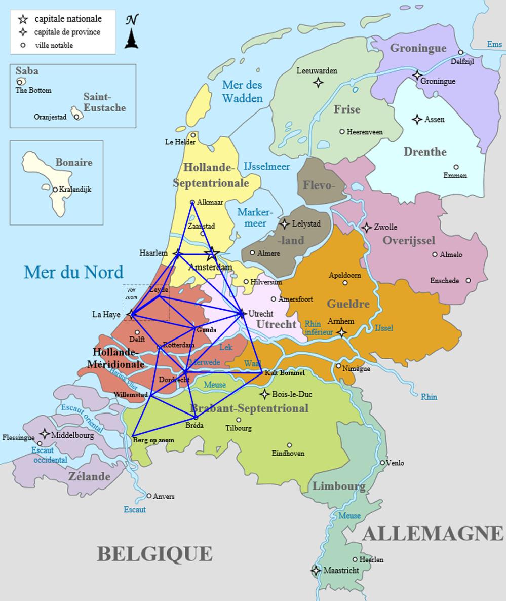Snellius’ Triangulation of the Dutch Republic (W