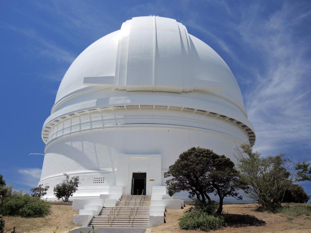 Dome of the 200-inch of Palomar Observatory, May 2