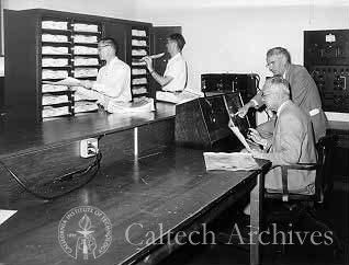Rudolph Minkowski (1895--1976) (right front) and I