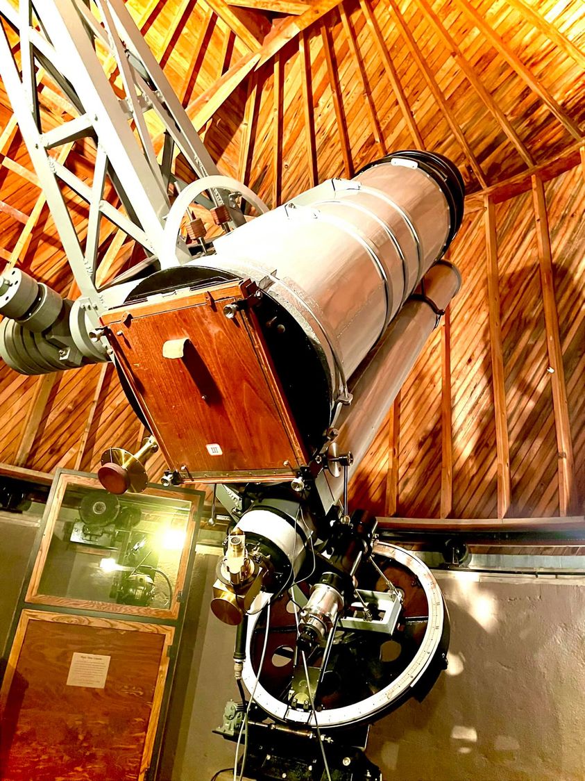 13-inch-Triplet, Pluto discovery telescope (Photo: