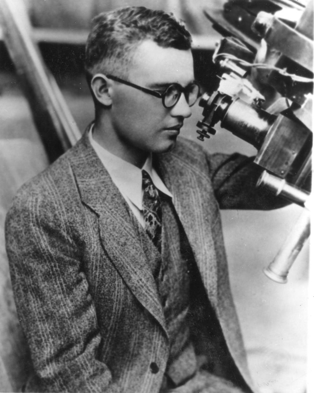Clyde Tombaugh (1906--1997) discovered Pluto in 19