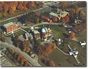 Aerial photograph of the Dominion Observatory (196