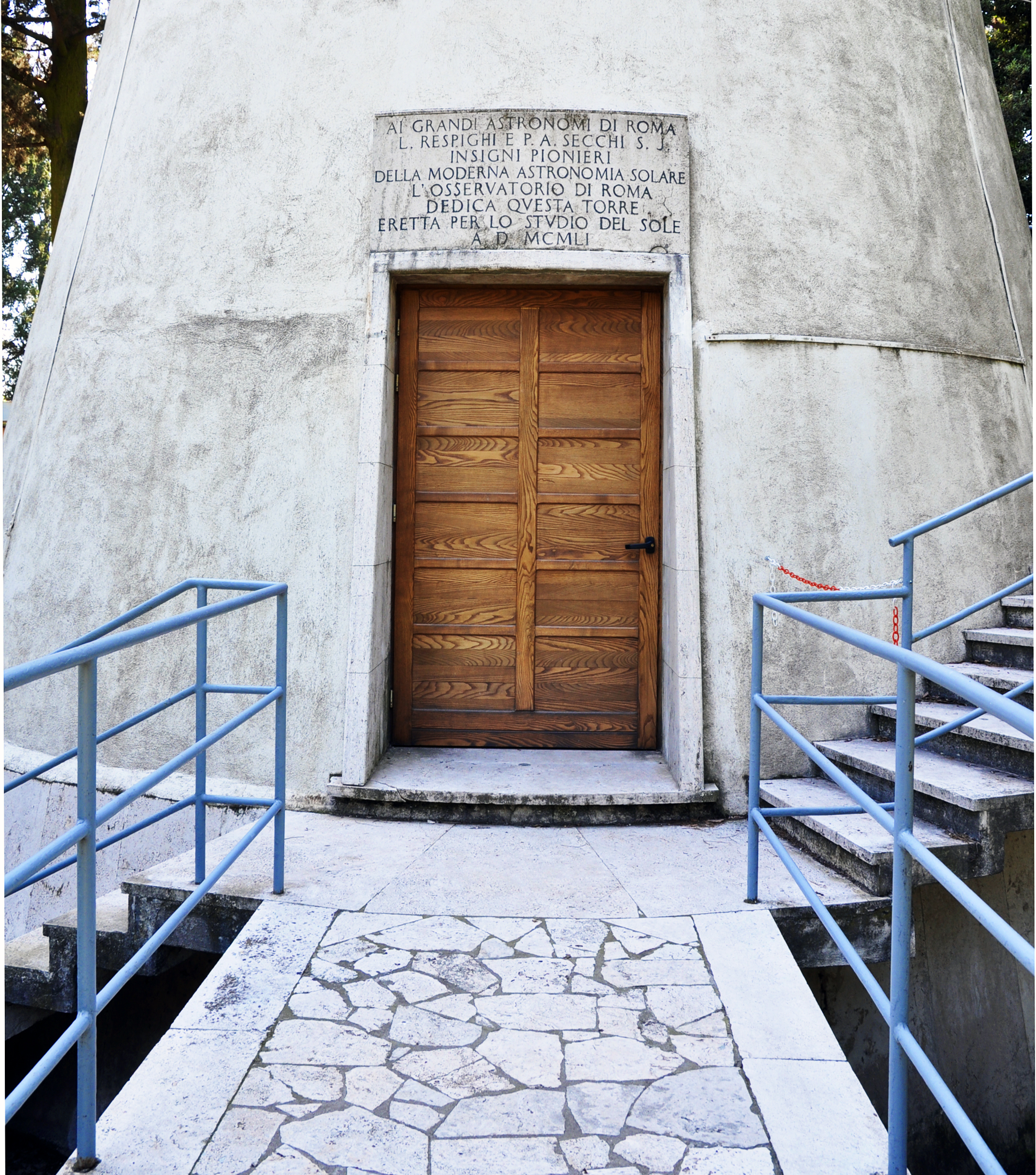 Torre Solare - Solar Tower, entrance (1951), (INAF