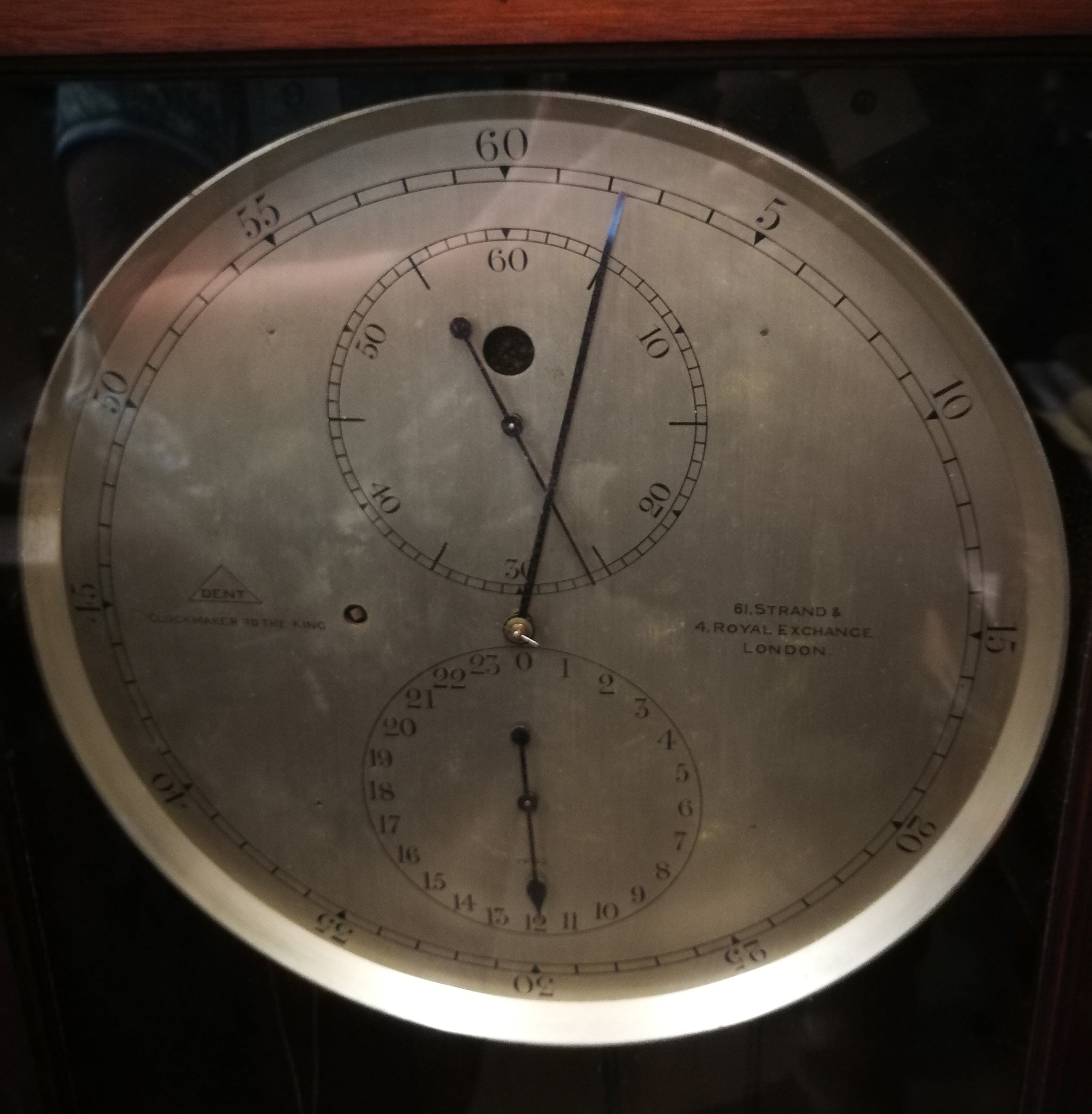 Pendulum Clock, Dent, clockmaker to the King, 61 S