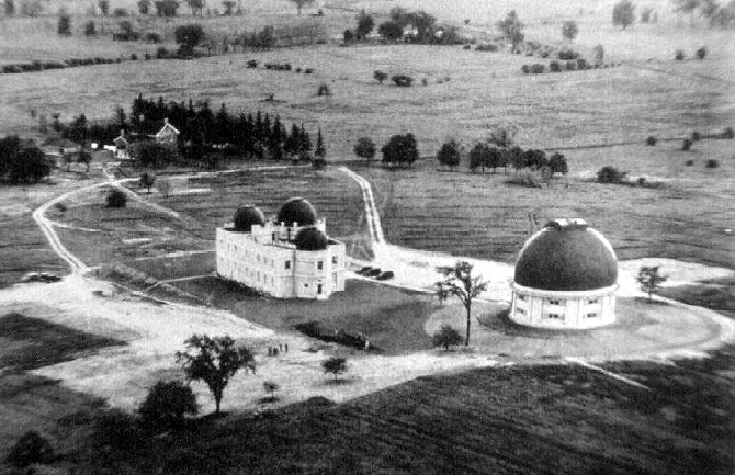 David Dunlap Observatory in 1935 (CC)