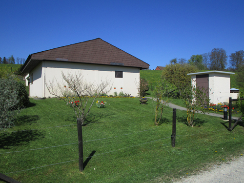 The observatory, as viewed from the adjacent footp