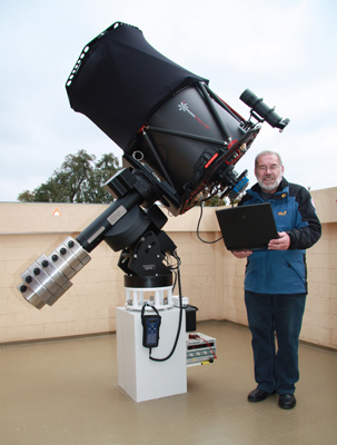 The 600mm/f3.8 Heuberger Astrograph. © Eschen