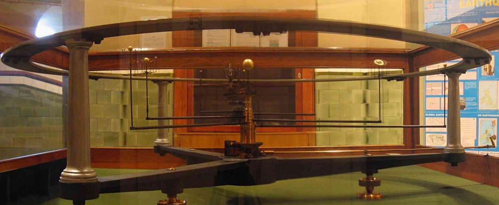 The Coats Observatory Orrery, installed in 1901 - 