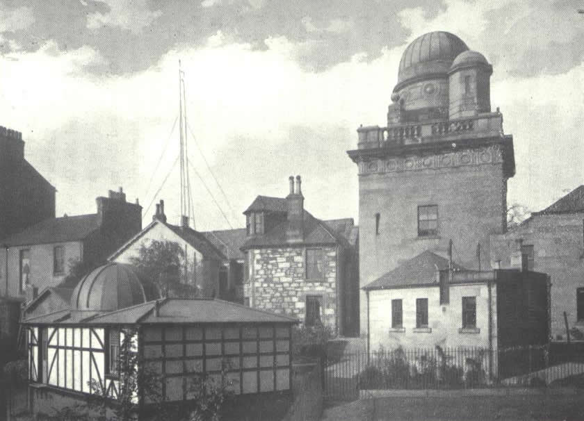 The Coats Observatory complex, taken around 1900 -