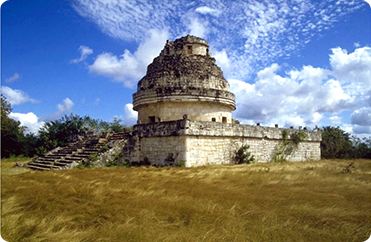 El Caracol, Chichen Itza, Mexico. Photograph © <a